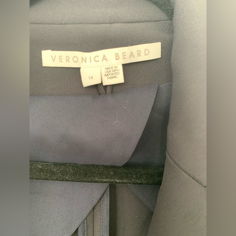 Veronica Beard Iconic Scuba Dickey Jacket Navy - Picture 7 of 8
